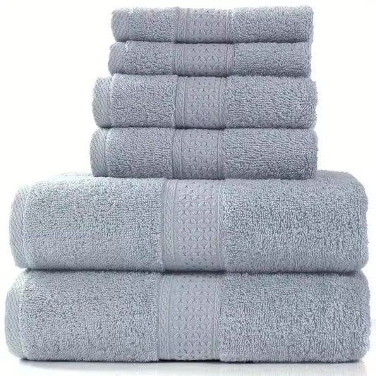 Soft Cotton Bath Towels – Absorbent & Multipurpose (Hotel & Bathroom Use)